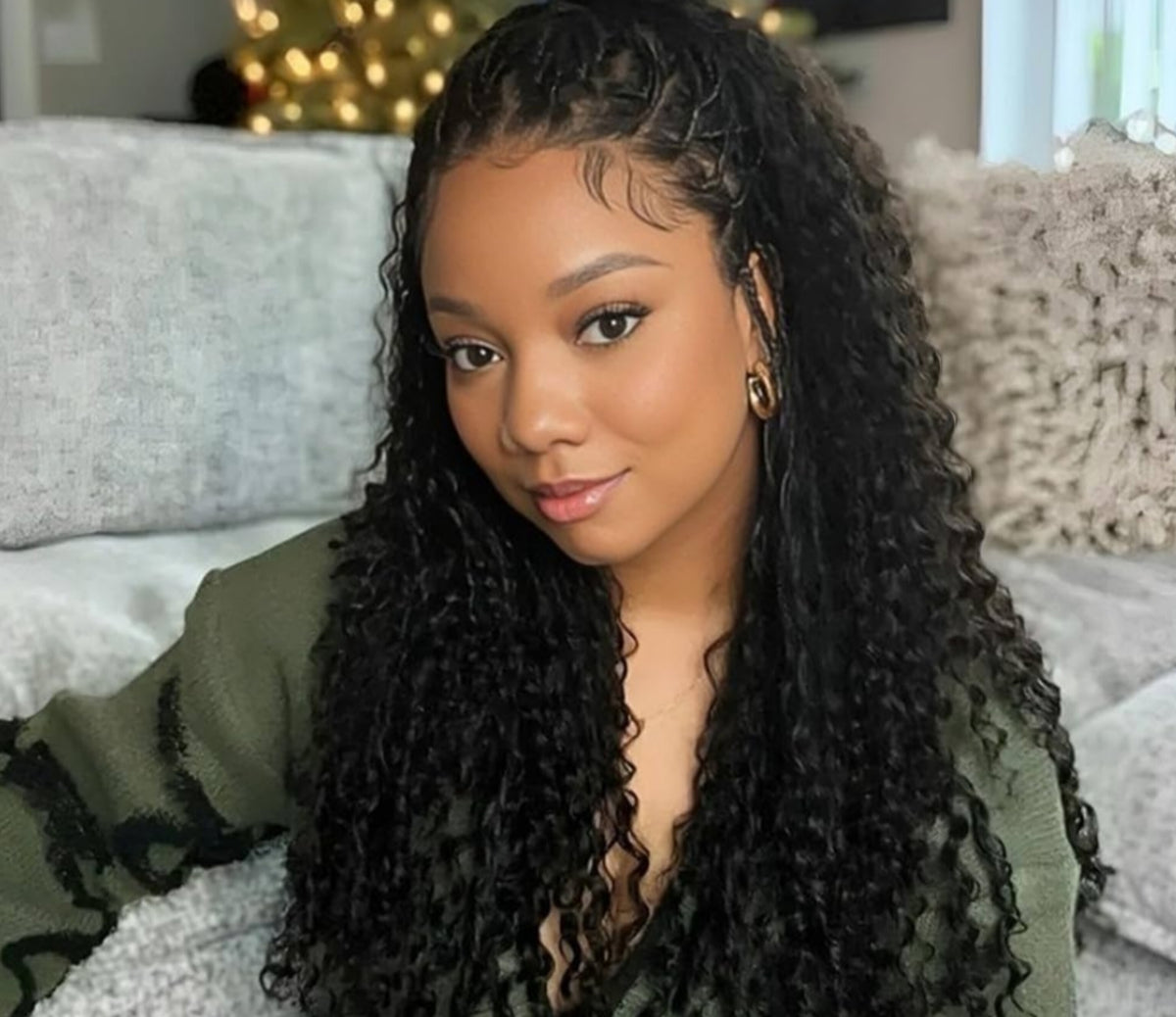 Raw Natural Curl braiding hair